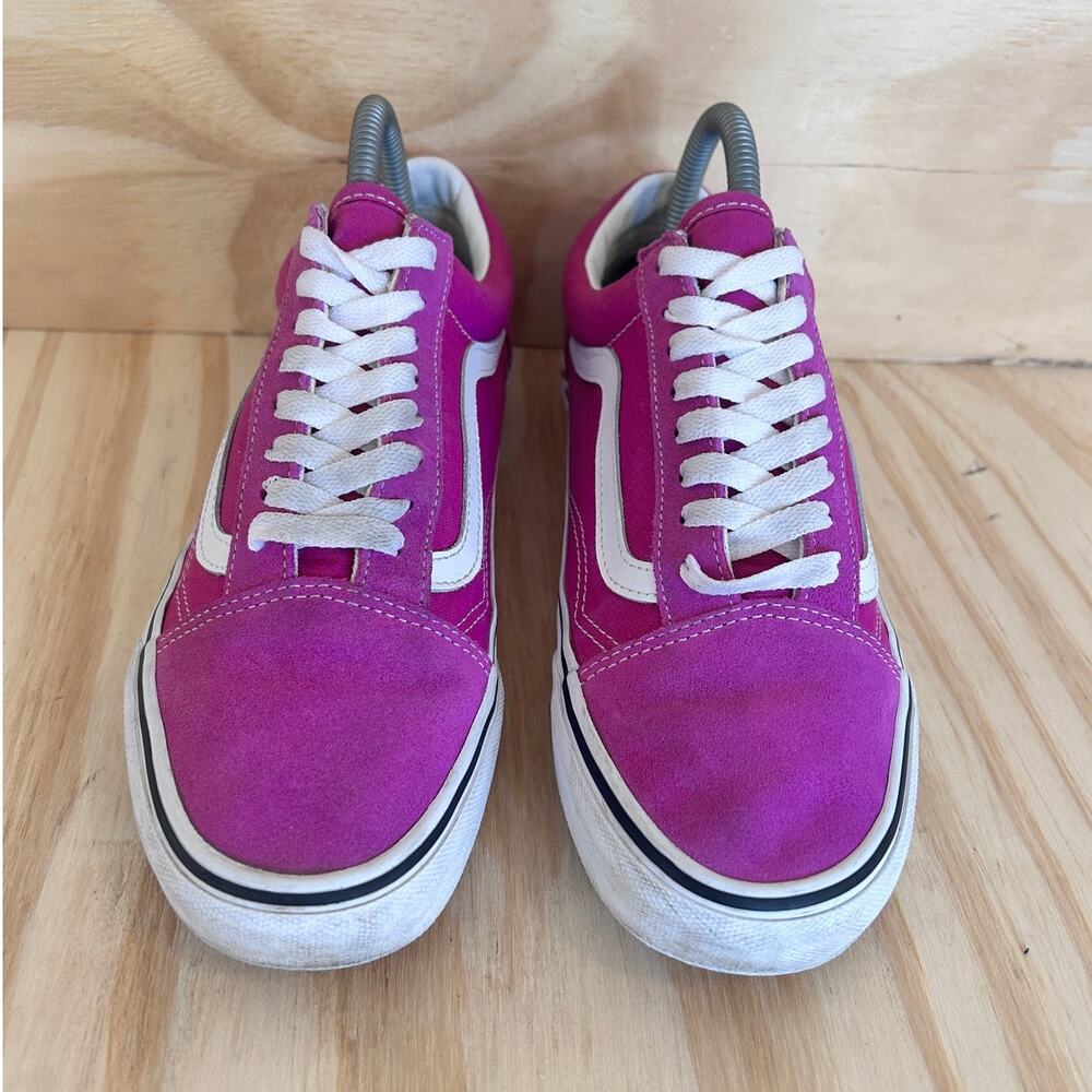 Vans Off The Wall - Old Skool - Sneakers - Purple - Women's - 8.5 - Picture 2 of 9